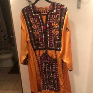 Embroidered Exotic Dress